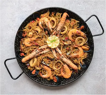 Imagen relacionada a comida marina en Valencia